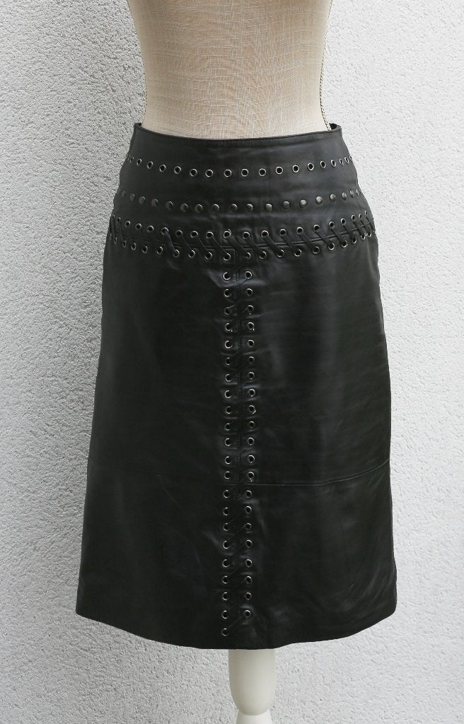 Jolie jupe en cuir véritable 38S, Taille 38/40 (M), Enlèvement ou Envoi, Comme neuf, Asos