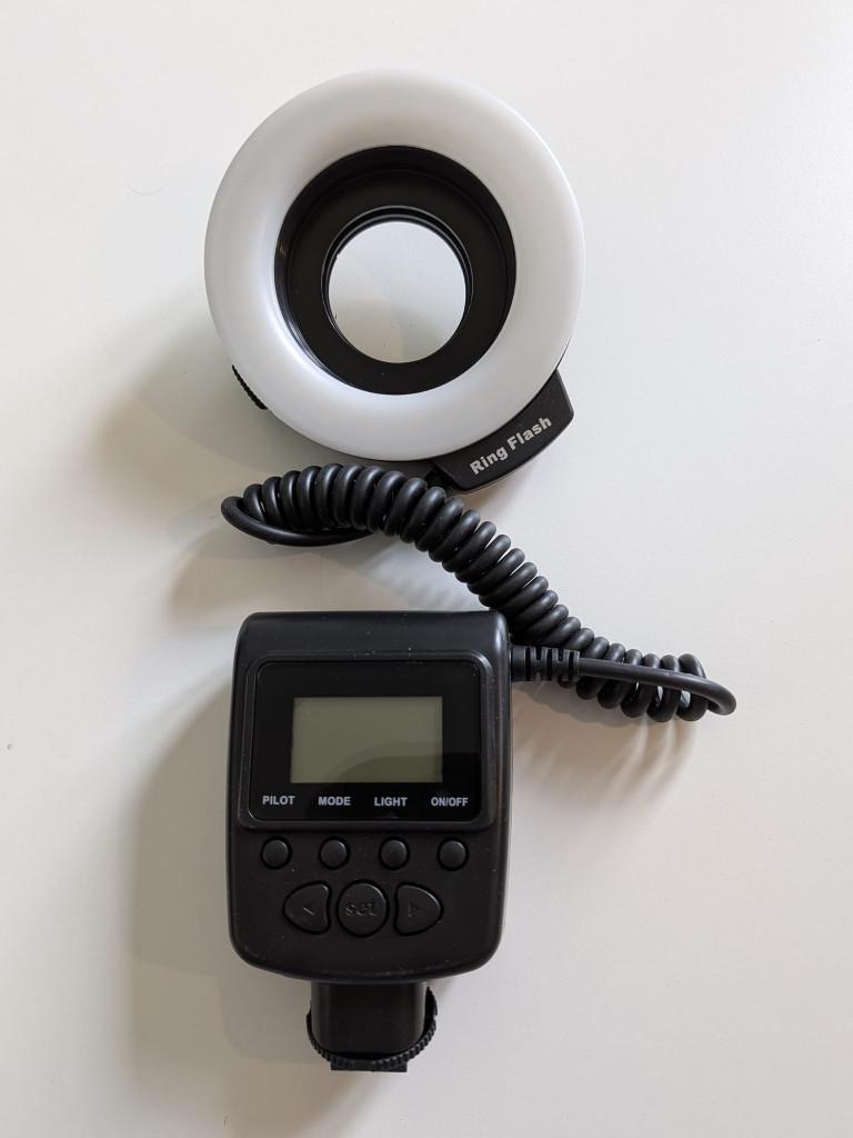 Commlite Macro Led Ring Flash, Ophalen of Verzenden, Zo goed als nieuw, Overige merken
