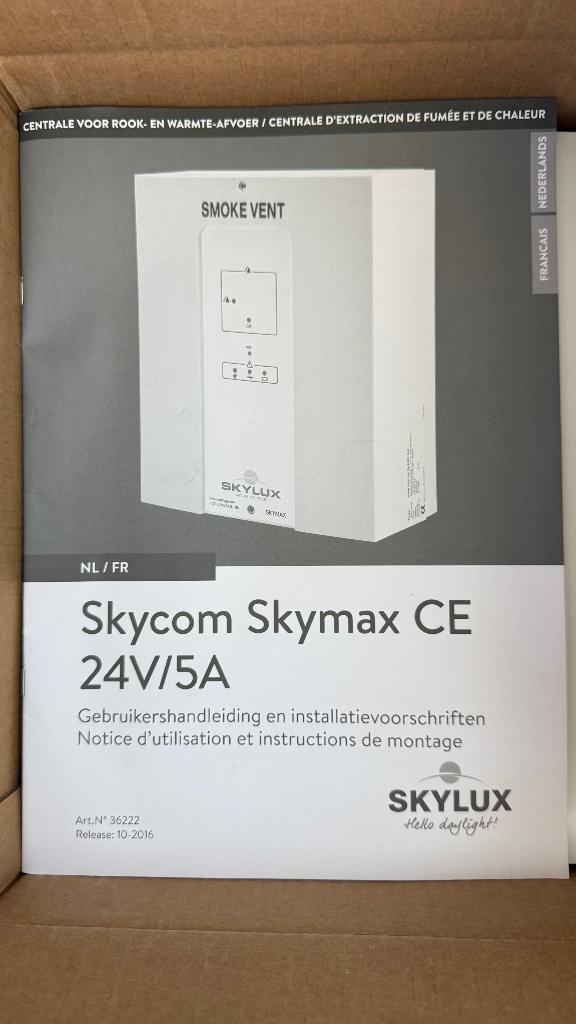 centrale évacuation fumée/chaleur Skylux Skycom Skymax, Bricolage & Construction, Enlèvement, Neuf, Autres types