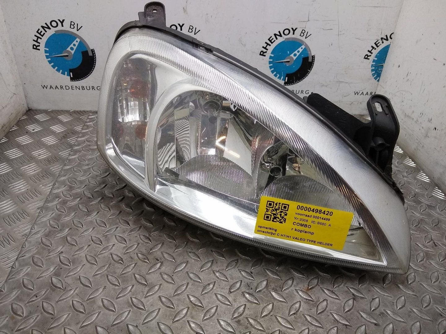 OPEL COMBO 1.3 CDTi Comfort KOPLAMP R 2008, Ophalen of Verzenden, Gebruikt, ARN erkend