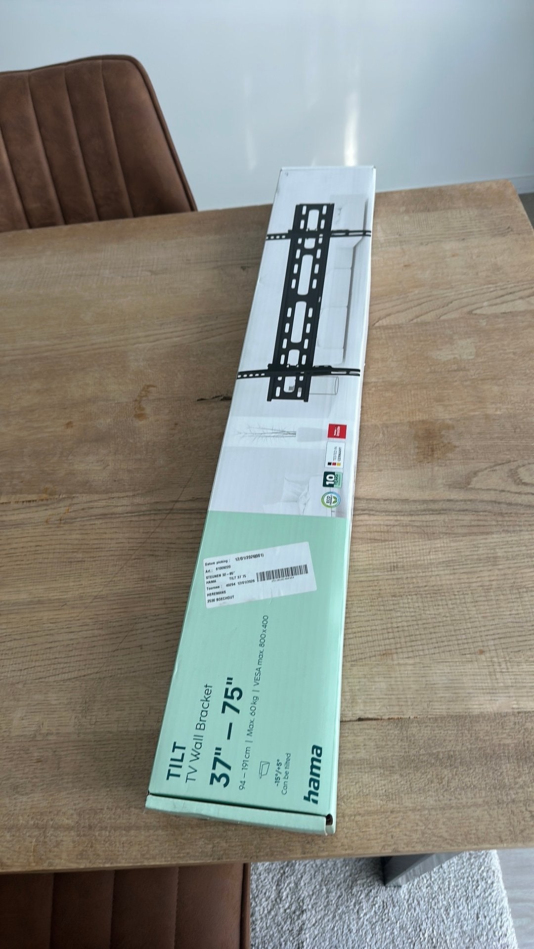 Tv muurbeugel, Audio, Tv en Foto, Ophalen, Nieuw