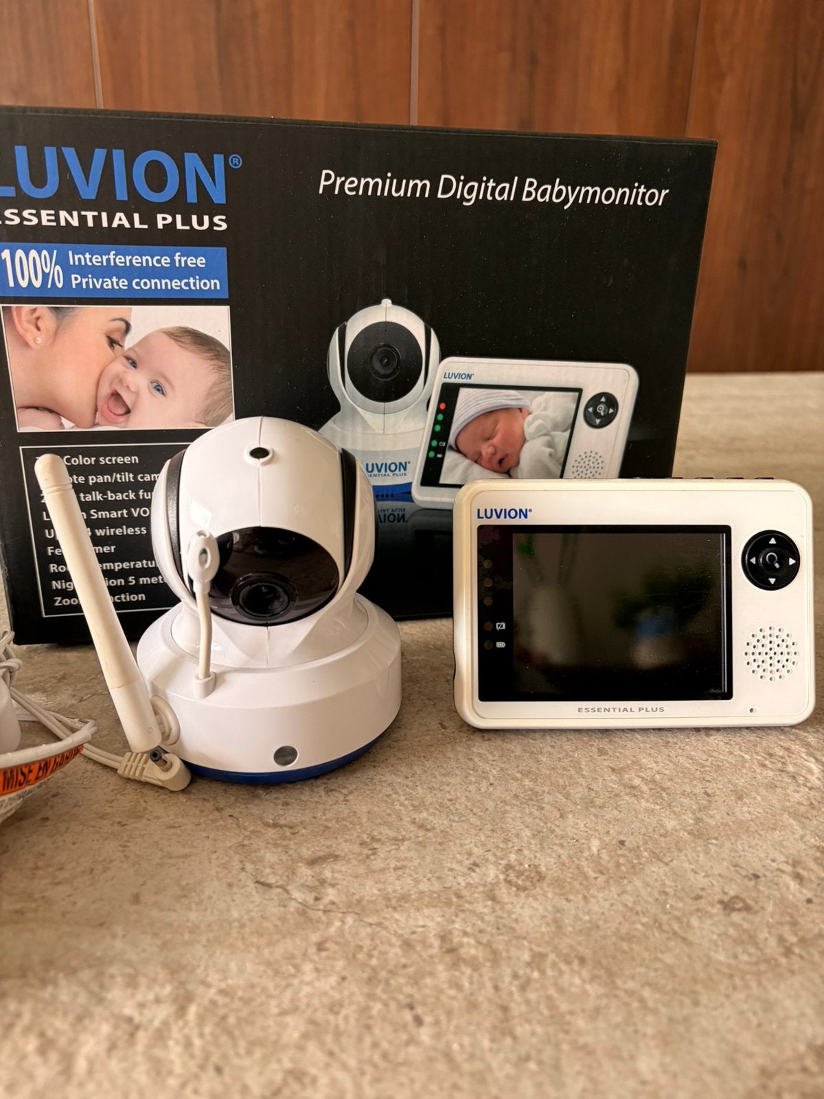 Luvion Essential Plus babyfoon, Ophalen, Camera