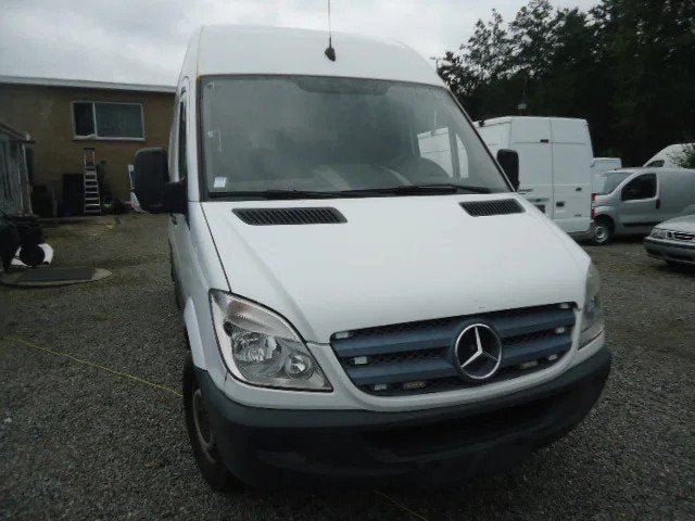 Mercedes-Benz Sprinter L2H3 ,313 ,130 pk , 239 dkm ,navi ,ac, Auto's, Euro 5, Stof, Gebruikt, Zwart