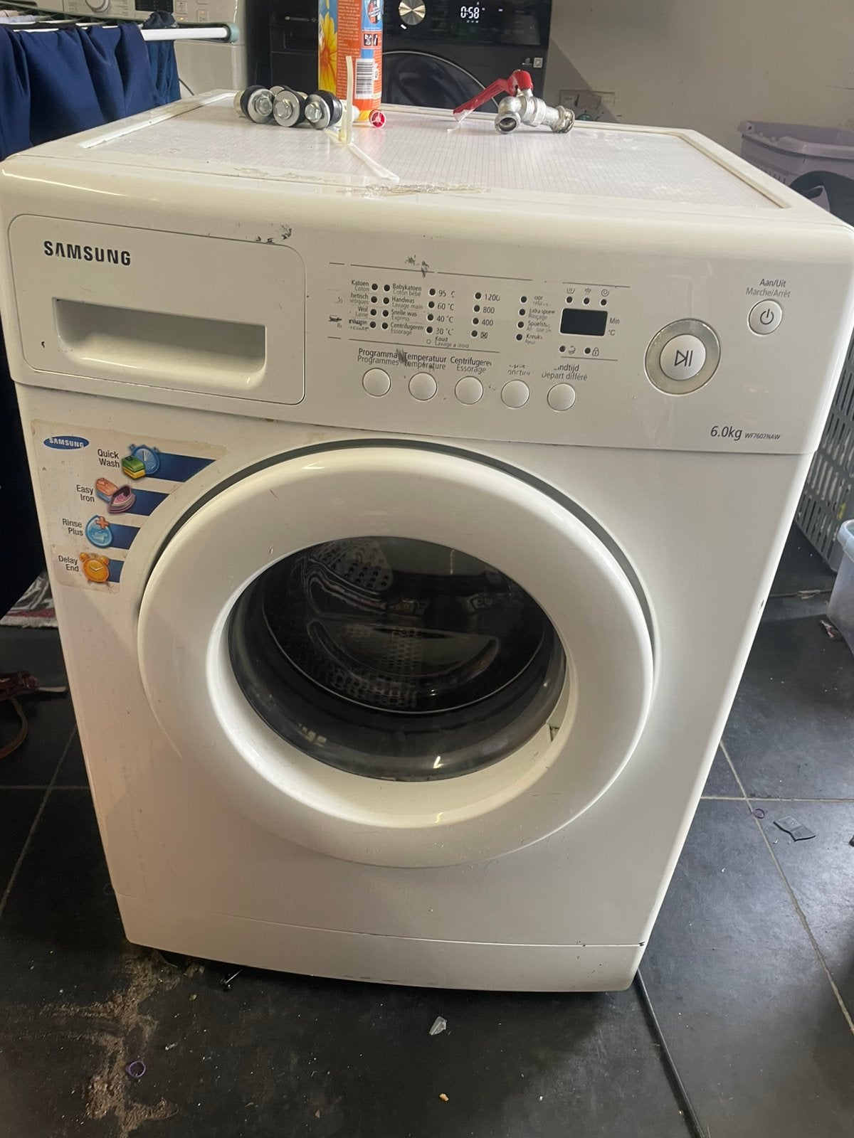 Samsung Wasmachine 6kg 1200t, Electroménager, Lave-linge, Enlèvement, Comme neuf