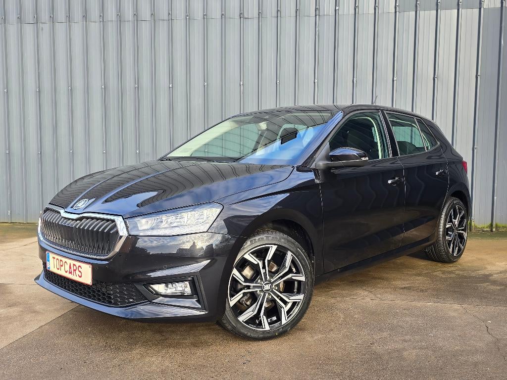 ✔SKODA FABIA 1.0TSI DSG 2025 Euro6 - 6 000km❕, Stof, Multifunctioneel stuurwiel, Zwart, Bedrijf