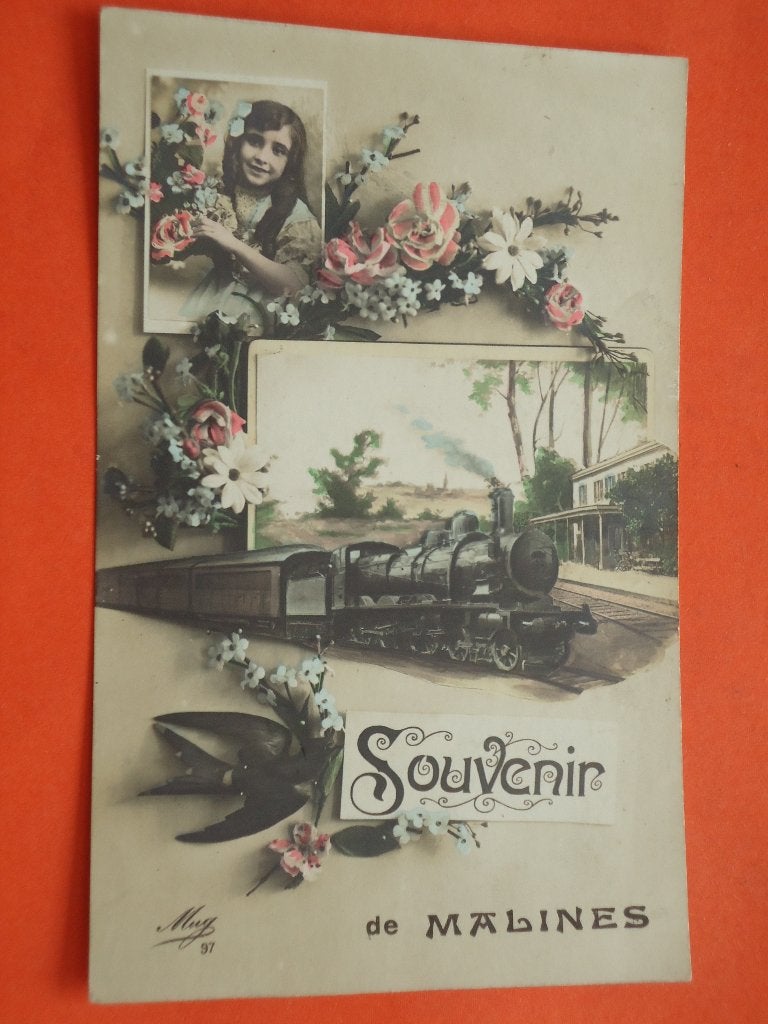 Mechelen Souvenir Malines, Enlèvement ou Envoi, 1920 à 1940, Non affranchie, Anvers