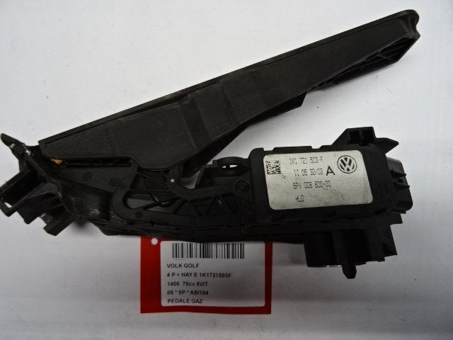 PEDALE D'ACCELERATEUR Volkswagen Golf V (1K1) (1K1721503F), Volkswagen, Volkswagen AG, Utilisé, Kundenbetreuung@volkswagen.de