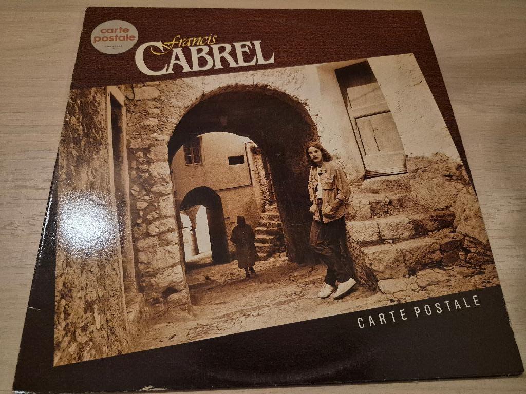 Disque vinyl 33 tours francis cabrel Carte Postale, Enlèvement ou Envoi, Comme neuf