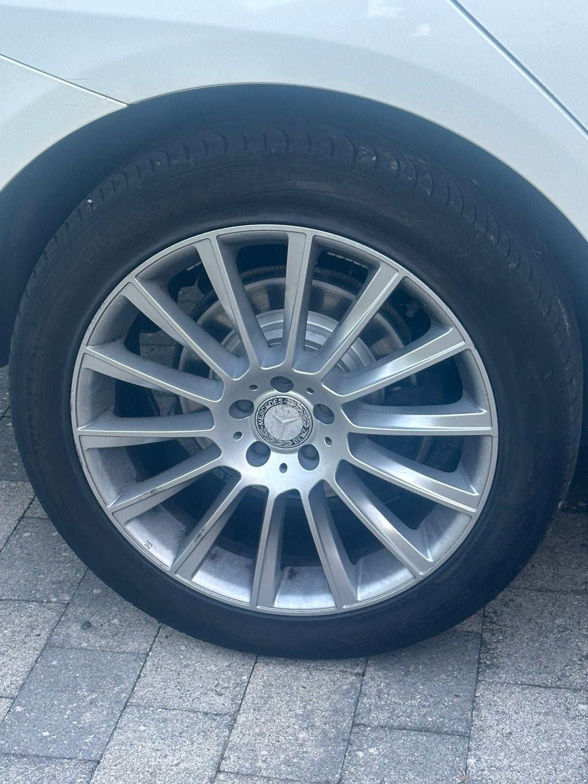 Mercedes 5x112, Ophalen, Velg(en)