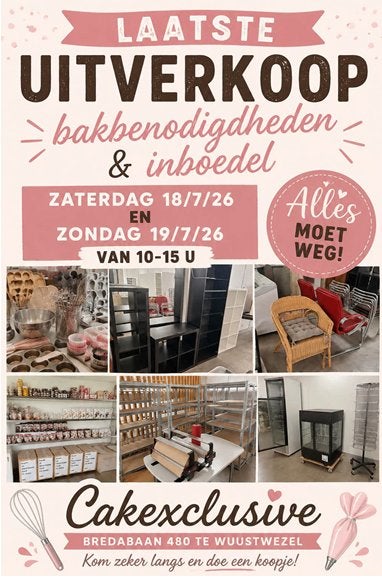 stock- en inboedelverkoop stopzetting handelszaak, Maison & Meubles, Mobilier complet, Enlèvement