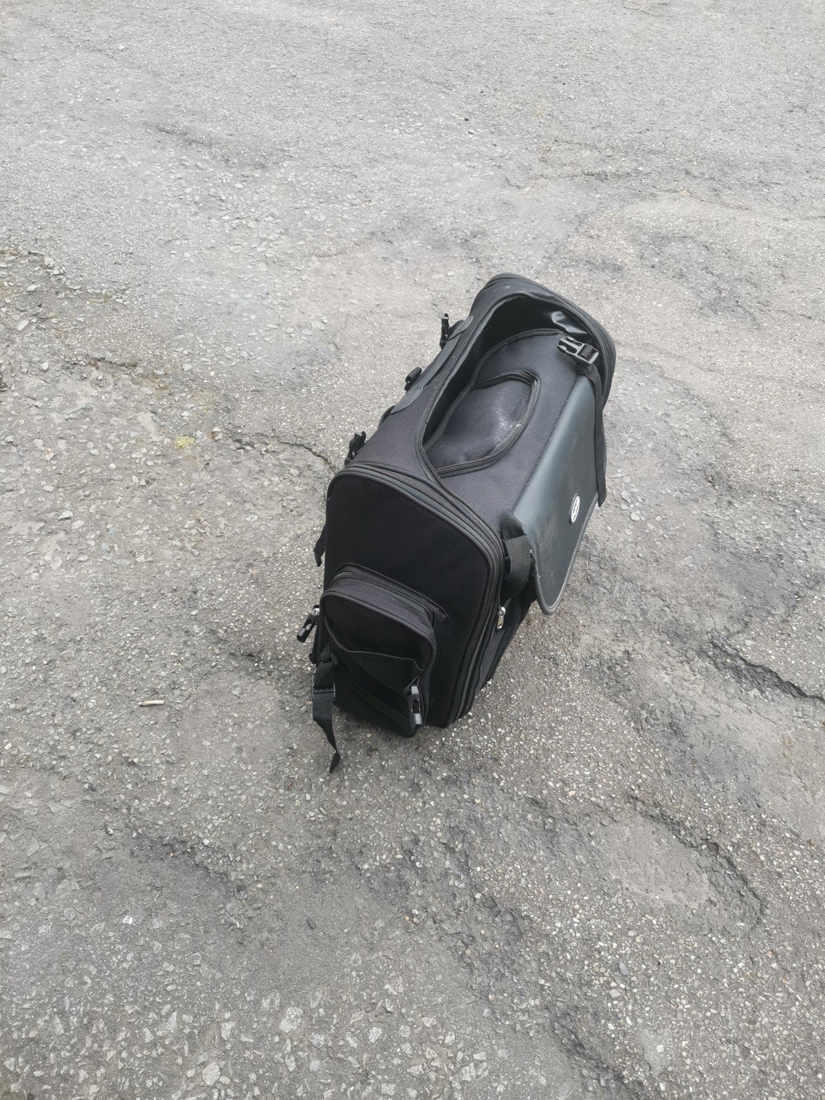 Bagage zak sissybar, Motoren, Ophalen