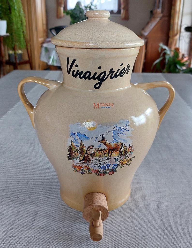 Vinaigrier en grès 2,5 litres, Antiquités & Art, Antiquités | Céramique & Poterie, Enlèvement ou Envoi