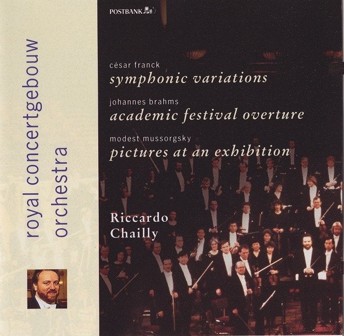 VENTE DU CD ROYAL CONCERTGEBOUW ORCHESTRA-SYMPHONIC V, Envoi