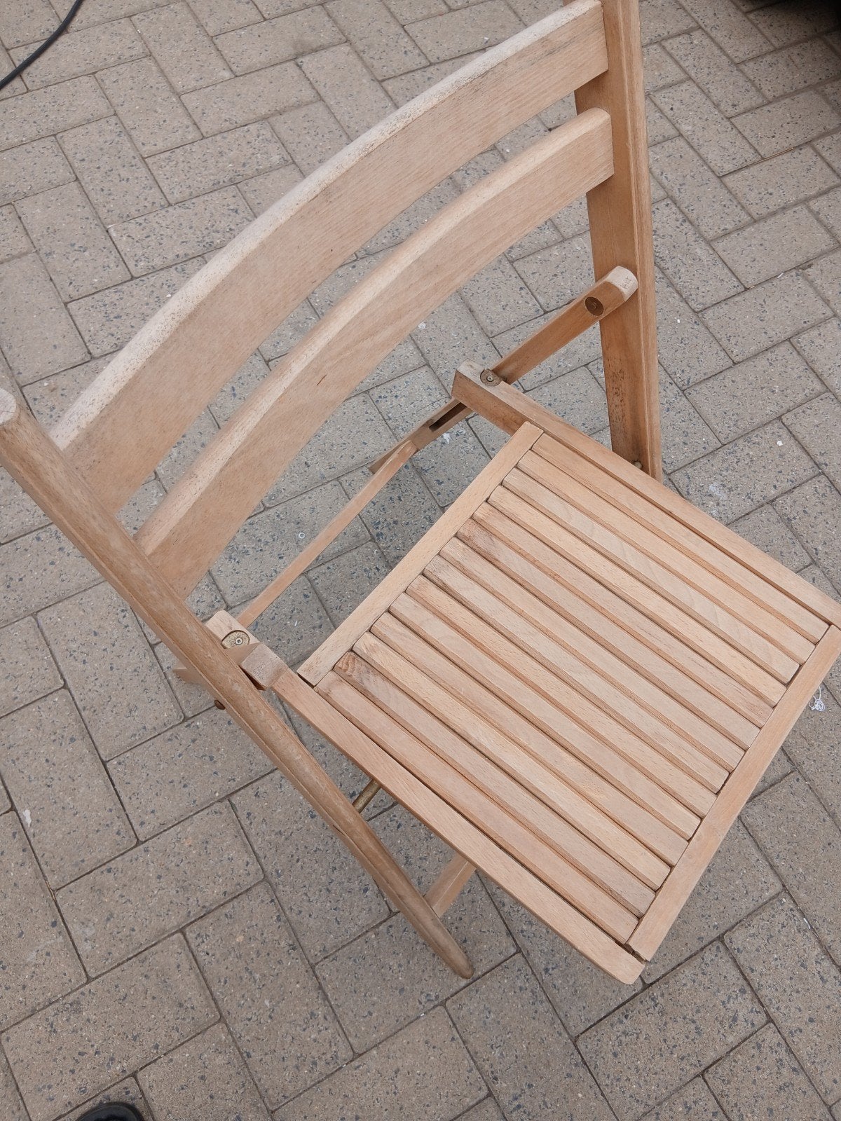 houten klapstoelen, Tuin en Terras, Ophalen
