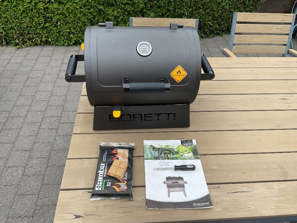 BBQ boretti terzo houtskool zo goed als nieuw, Enlèvement, Comme neuf, Boretti.