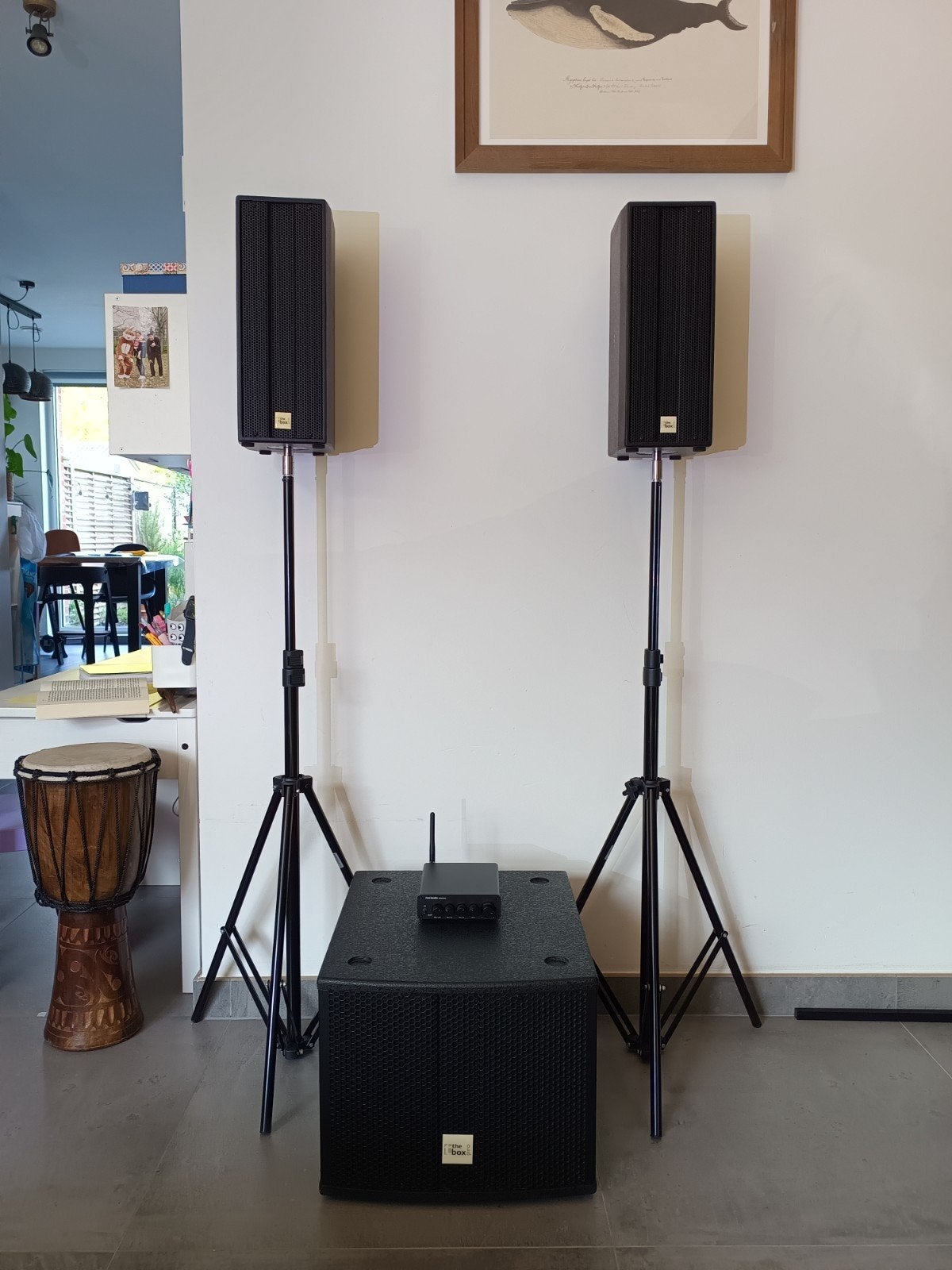 Fosi audio bt30 pro, the box achat 204, the box achat sub108, Muziek en Instrumenten, Ophalen