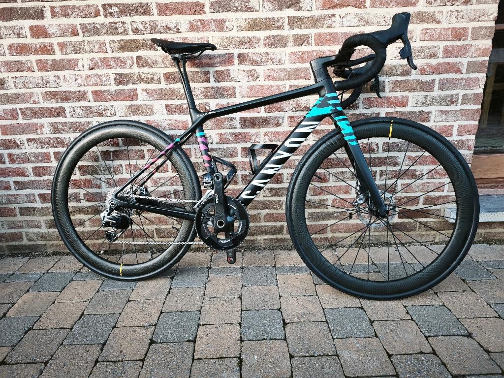 Canyon Ultimate WMN CF SLX Disc 9.0 Team CSR, Fietsen en Brommers, Gebruikt, Carbon, 49 tot 53 cm, Overige maten