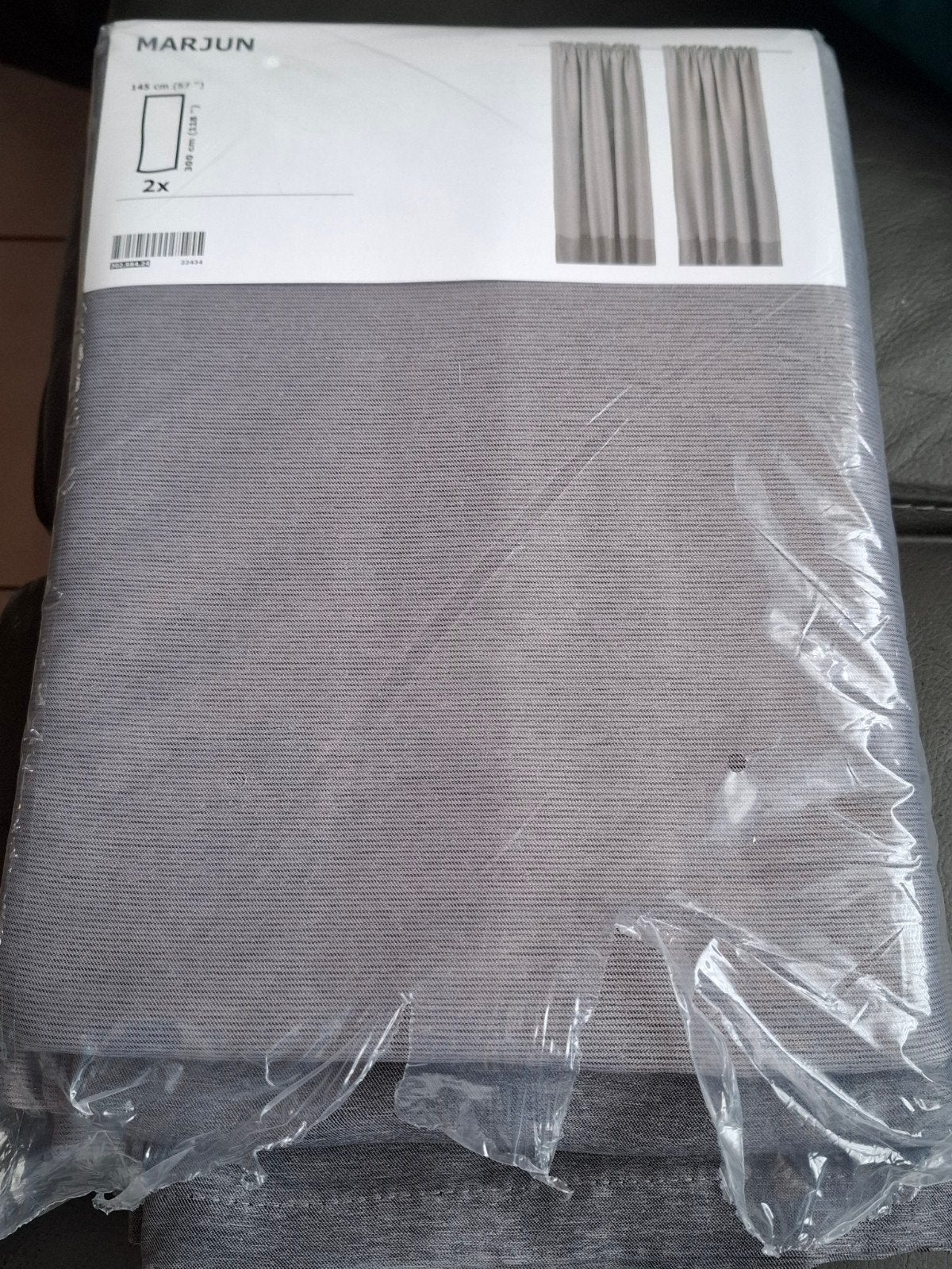 ikea marjun verduisterings gordijnen NIEUW Afmetingen z foto, IKEA, Ophalen