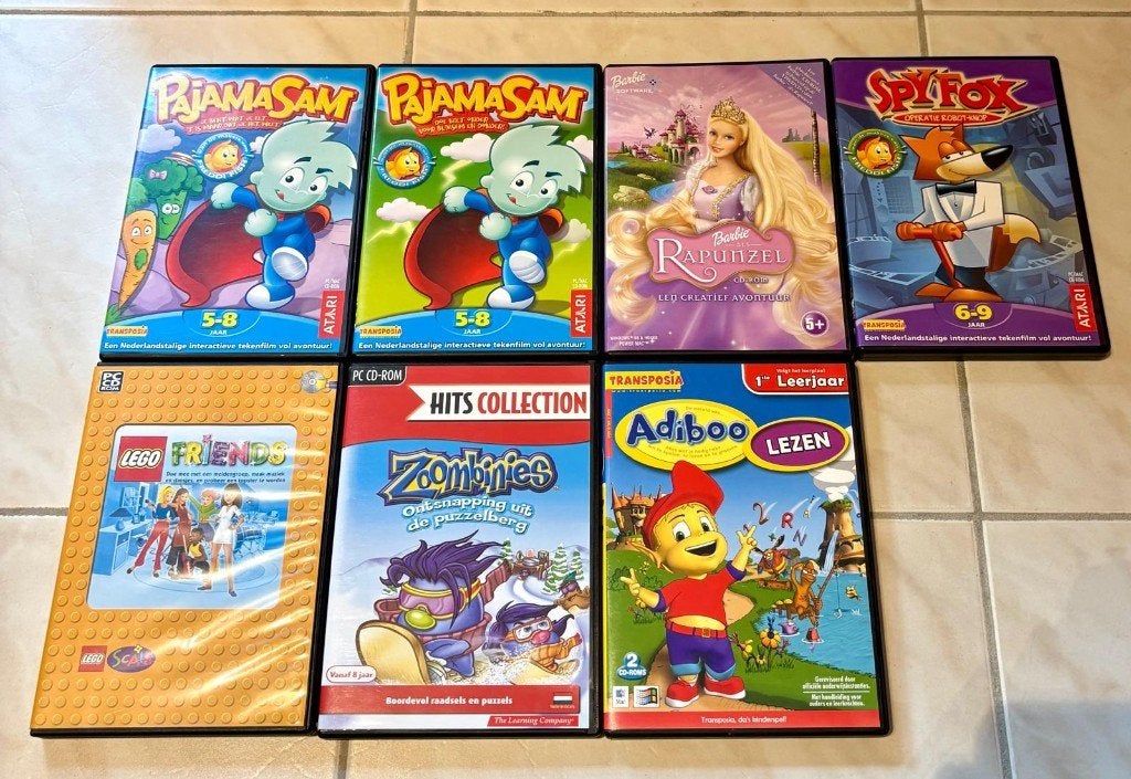 Pack de jeux PC rétro : Pyjama Sam, Spy Fox, Rapunzel etc, Consoles de jeu & Jeux vidéo, Jeux | PC, Comme neuf, Puzzle et Éducatif