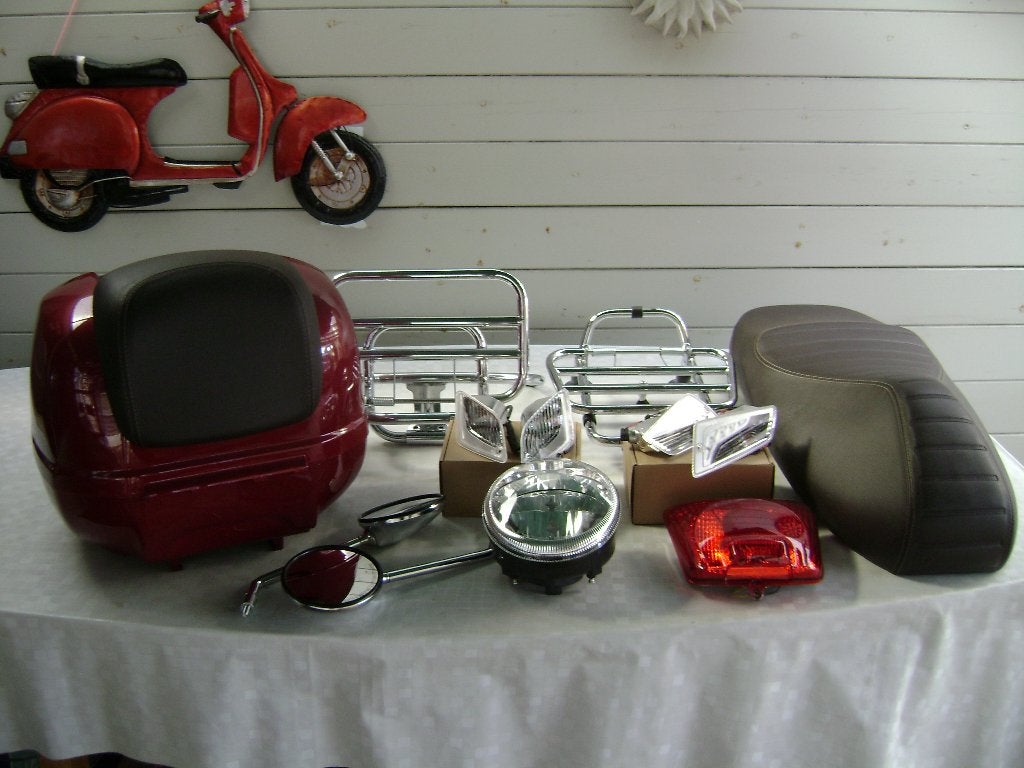 vespa onderdelen, Enlèvement, Comme neuf, Pot d'échappement, Vespa