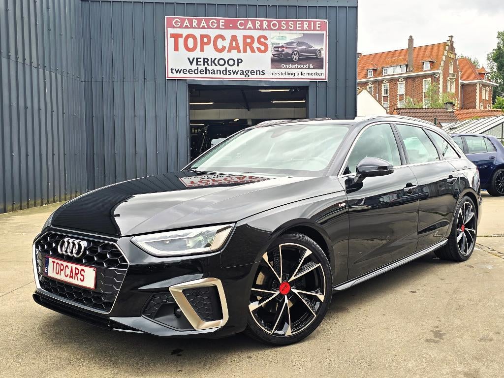 AUDI A4 35TFSI MHEV °S-line° Stronic Facelift 2024° 21000km❕, Stof, 1995 cc, 4 cilinders, Zwart