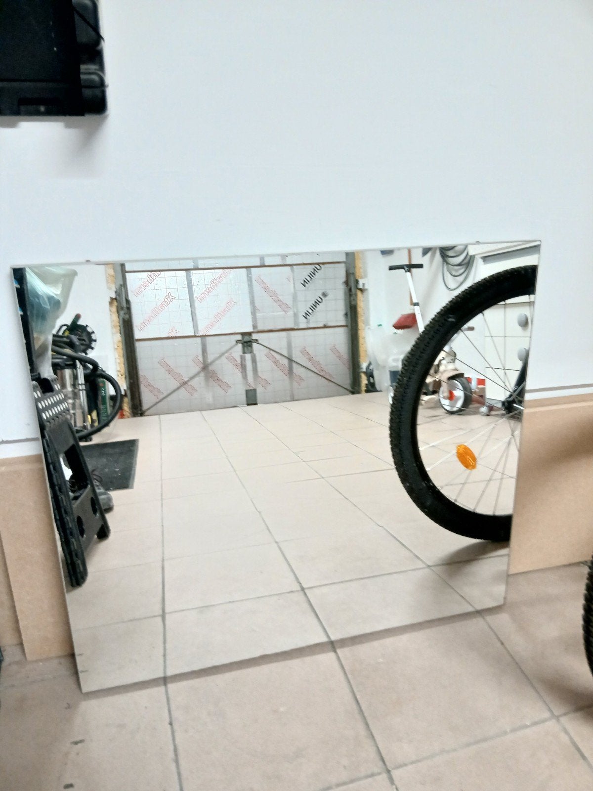 Miroir salle de bain ou autres, Enlèvement