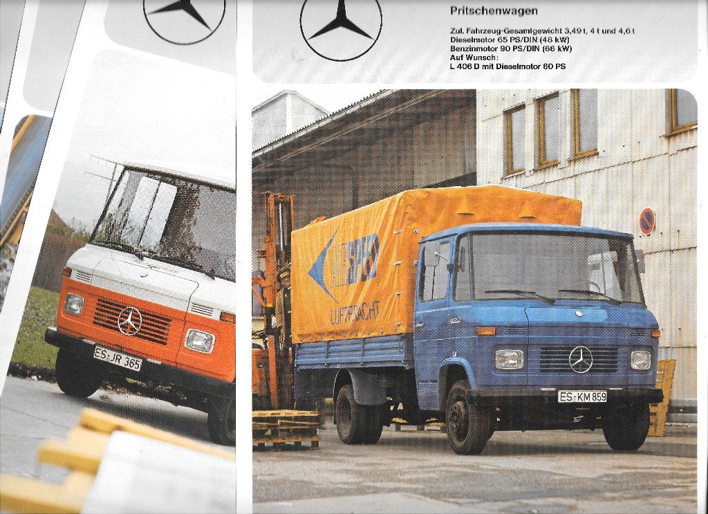 MERCEDES L407 D / 409, Enlèvement ou Envoi, Comme neuf, Mercedes