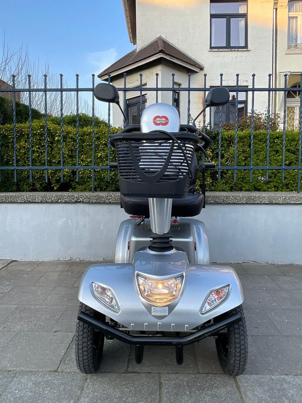 Scootmobiel Vermeiren Carpo 2 elektrische scooter, Diversen, Ophalen of Verzenden, Inklapbaar, Zo goed als nieuw, Elektrische rolstoel