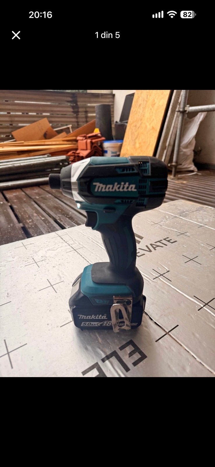 Makita, Bricolage & Construction, Enlèvement ou Envoi, Utilisé