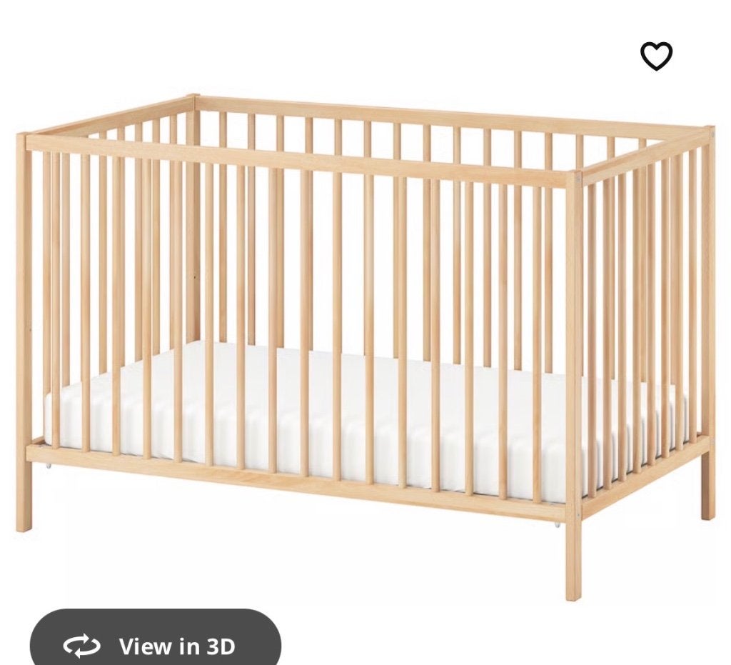 Lit pour bébé, Enlèvement, Utilisé, Matelas