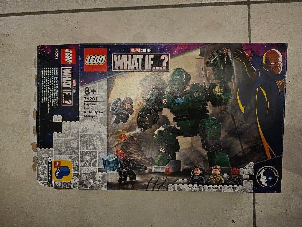 Lego 76201 Captain Carter & The Hydra Stomper, Inclusief instructies, Marvel, Lego, Ophalen of Verzenden