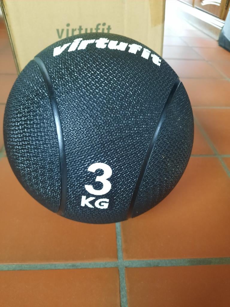 Fitnessbal van 3 kg, Sport en Fitness, Fitnessmaterialen, Ophalen, Zo goed als nieuw, Fitnessbal