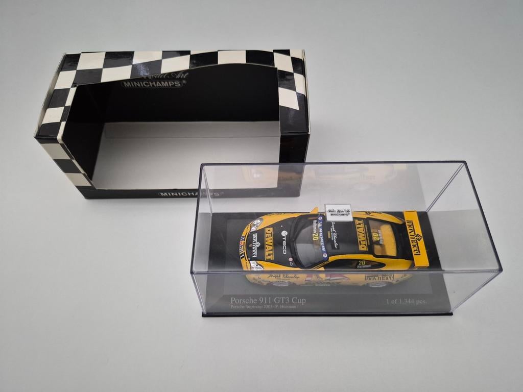Minichamps 1/43 Porsche 911 GT3 Cup 400 036220, Ophalen of Verzenden, Zo goed als nieuw, Auto, MiniChamps