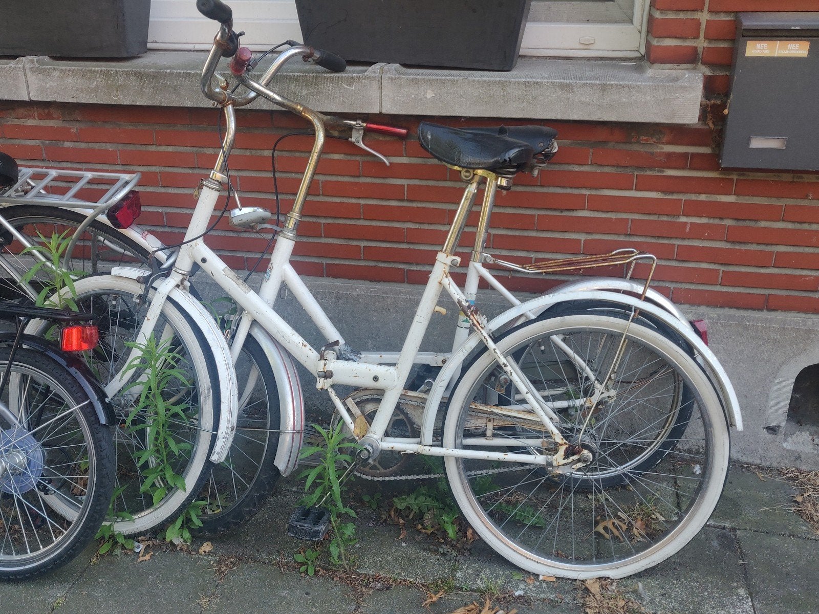 2 oude plooifietsen, Enlèvement, Utilisé