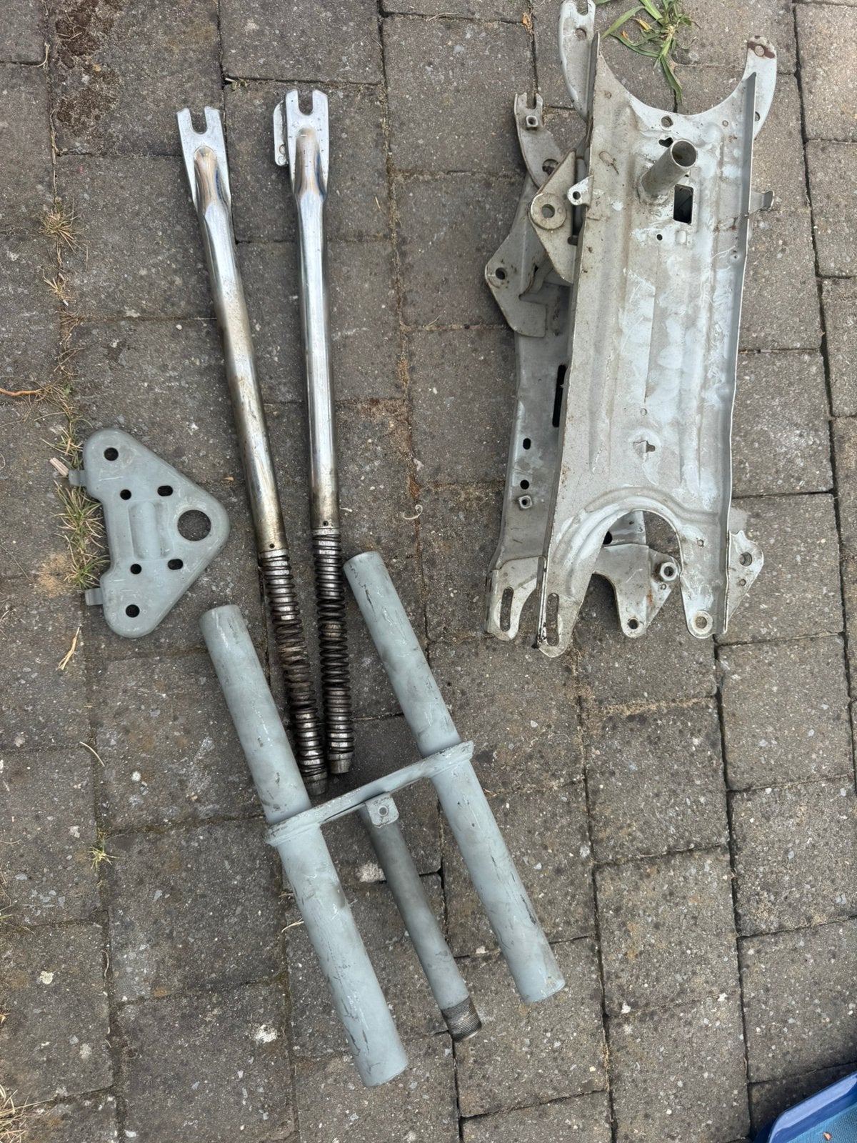 Voorvork achterbrug vorkbenen, Fietsen en Brommers, Ophalen of Verzenden, Gebruikt