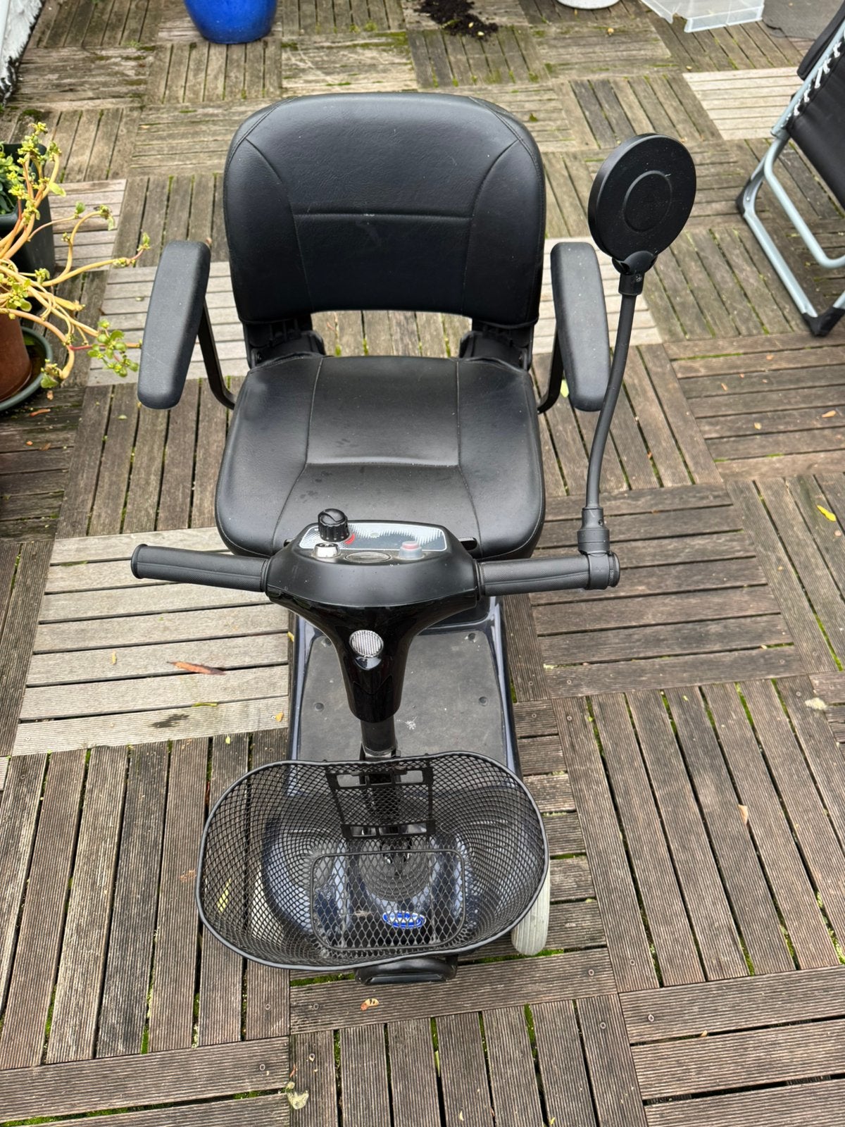 Scooter électrique Invacare Lynx 4 roues – bleu foncé, Divers, Enlèvement