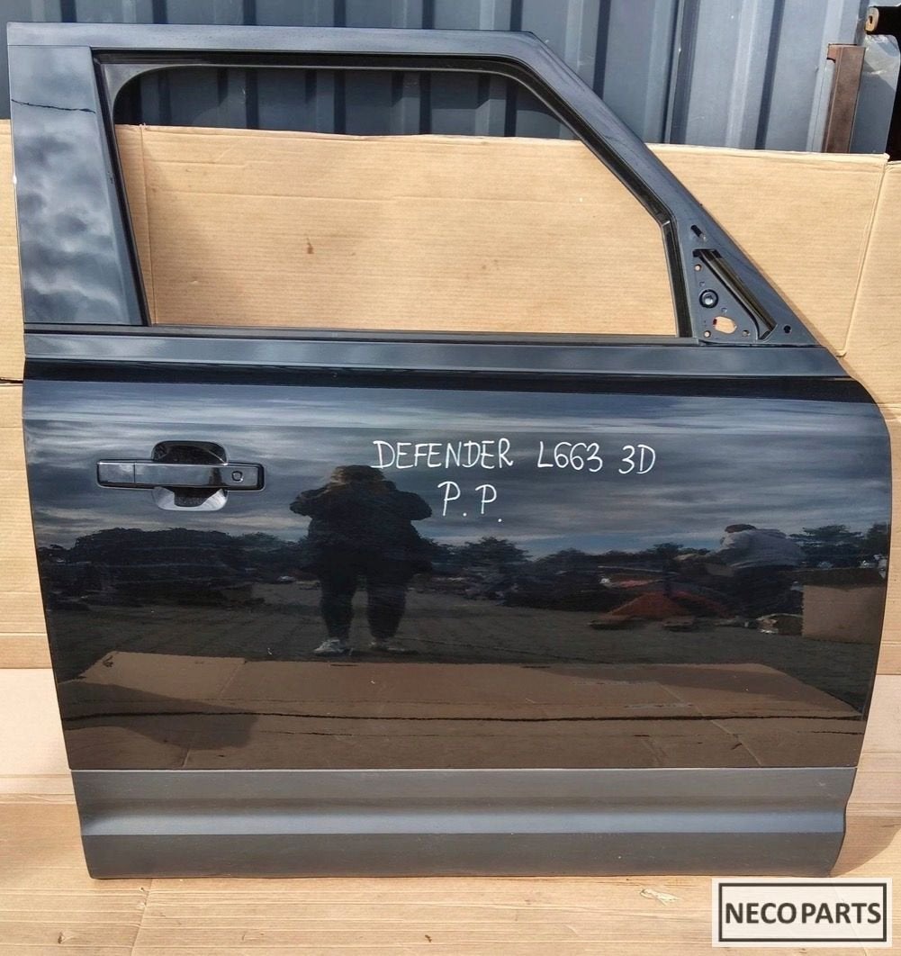 LAND ROVER DEFENDER L663 PORTIER DEUR RECHTS ALLES LEVERBAAR, -, Ophalen of Verzenden, Achter, -