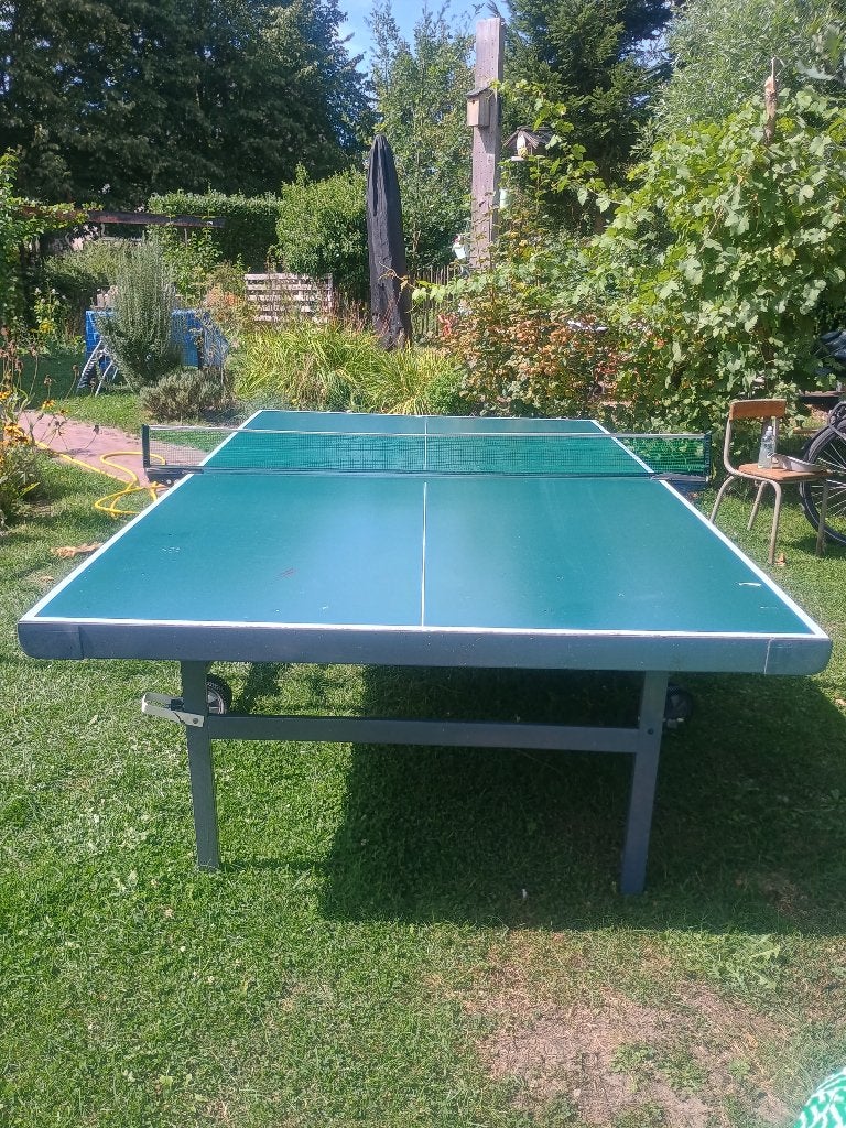 Tafeltennis/Ping pong tafel indoor SVEN, Sport en Fitness, Ophalen, Gebruikt, Tafel Indoor, Inklapbaar