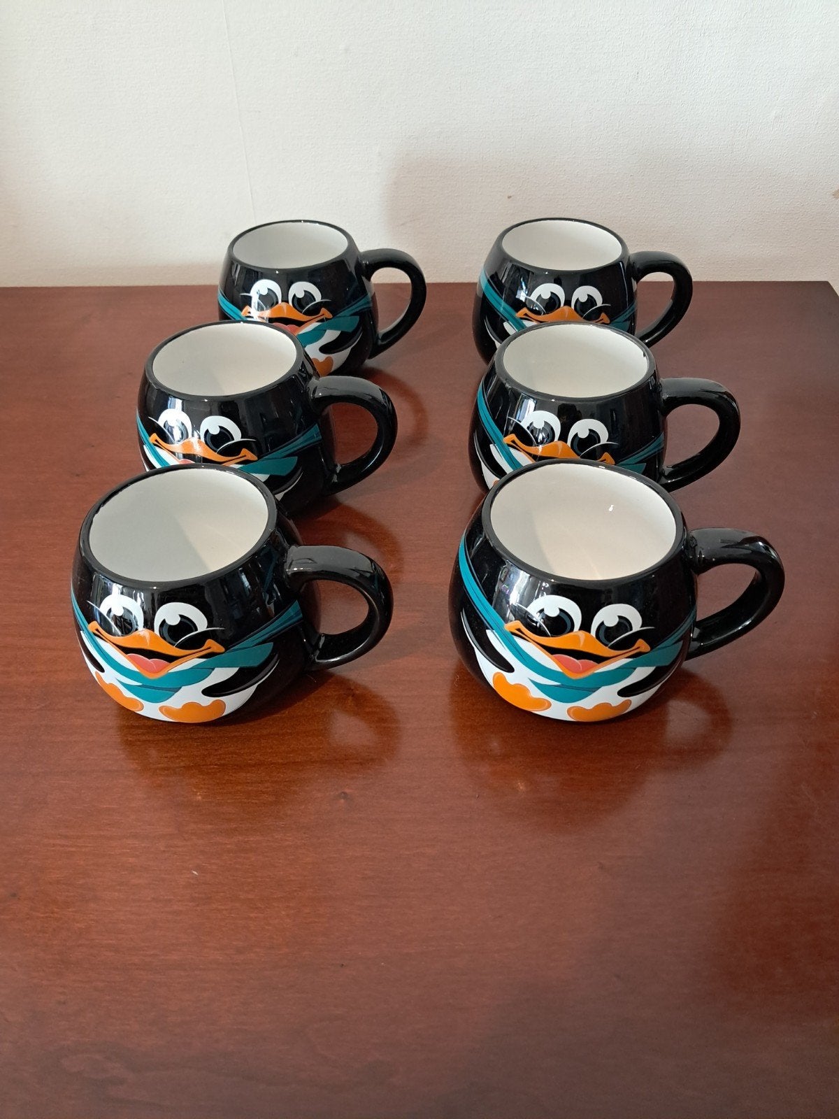6 mugs en porcelaine, contenance 300ml, Enlèvement