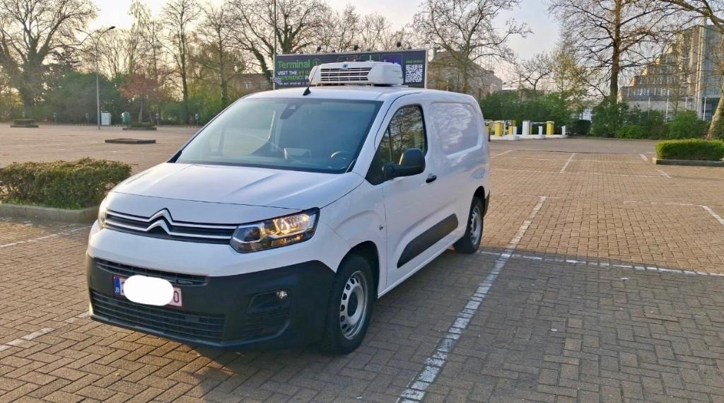 Citroën berlingot gekoeld 2021 euro 6, 4 deurs, Parkeersensor, Wit, Berlingo