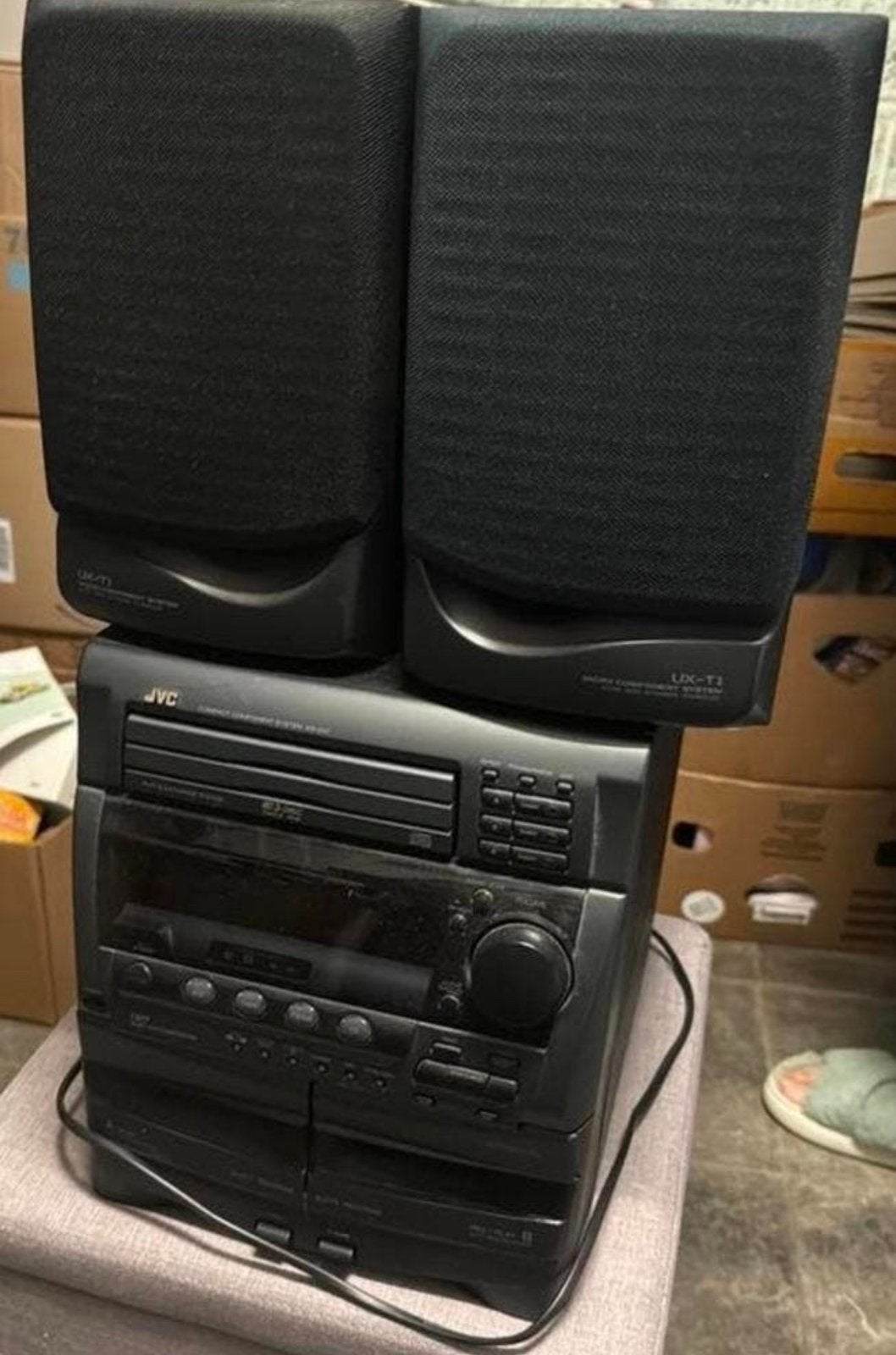 Stereoketen JVC, Audio, Tv en Foto, Stereoketens, Ophalen, Gebruikt, JVC, Losse componenten