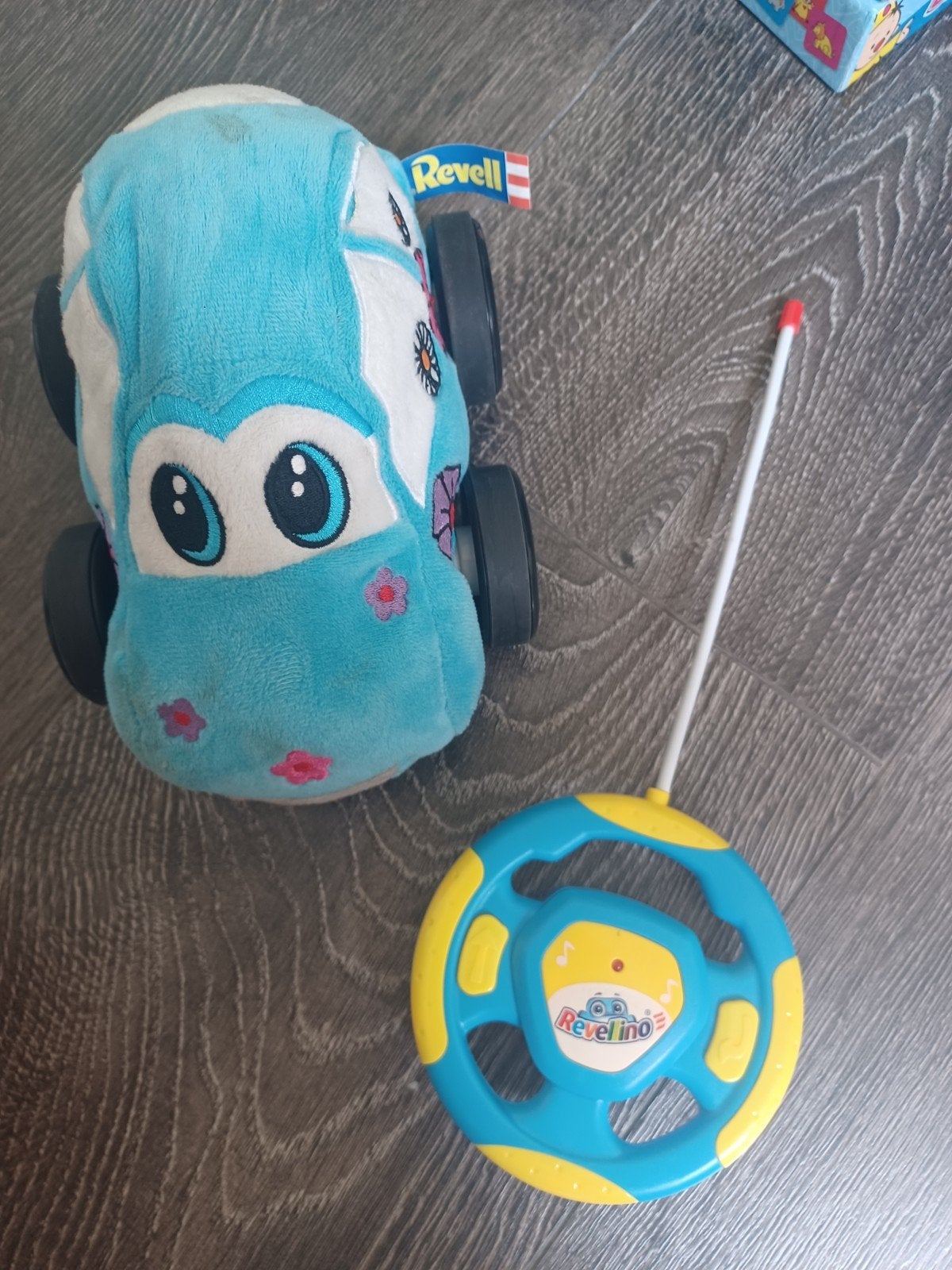 Pluche auto op afstandsbediening, Kinderen en Baby's, Speelgoed | Overig, Ophalen