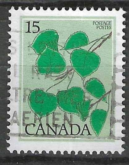 Canada 1977 - Yvert 637 - Peuplier d'Amérique (ST), Envoi, Affranchi