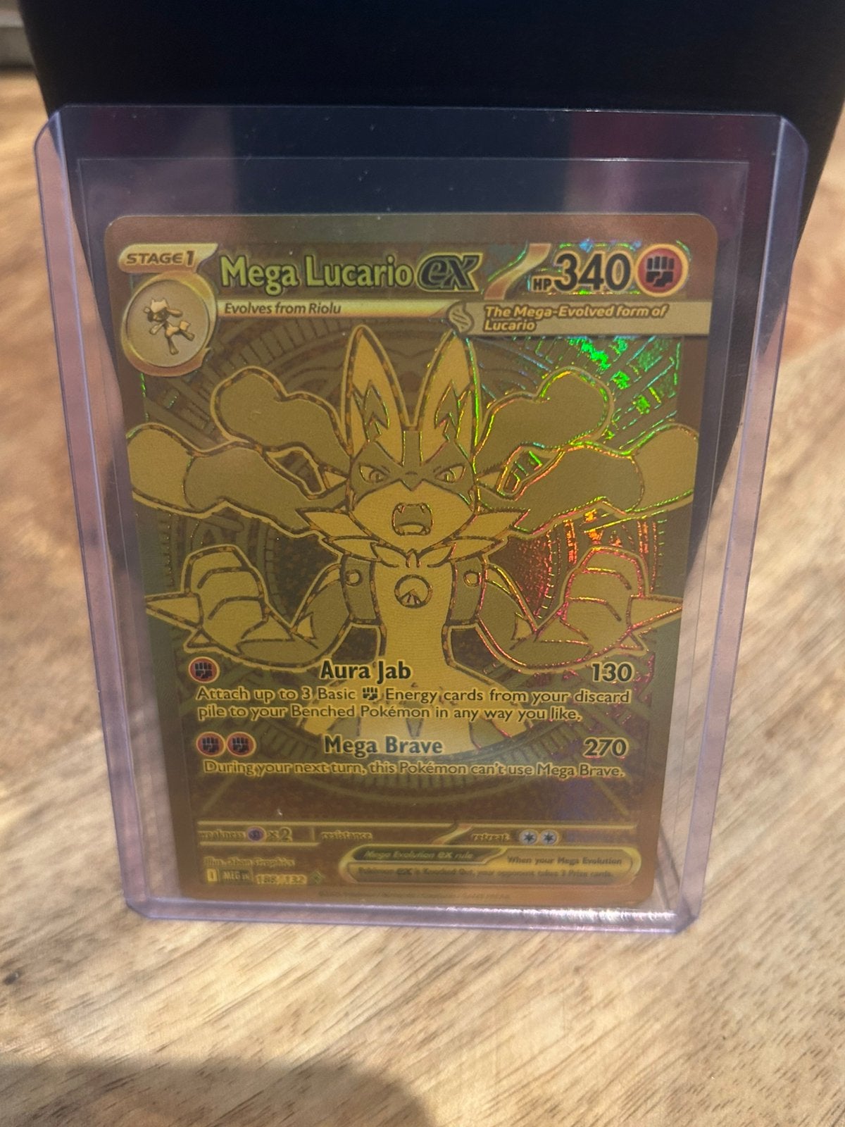 Mega Lucario (MEG 188/132), Ophalen, Zo goed als nieuw