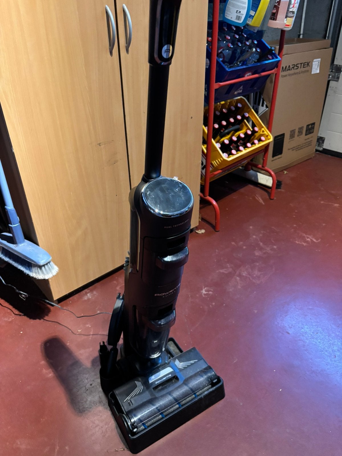 Vloerreiniger rowenta ,stofzuigen en dweilen, Elektronische apparatuur, Ophalen, Zo goed als nieuw, Vloerreiniger, Rowenta