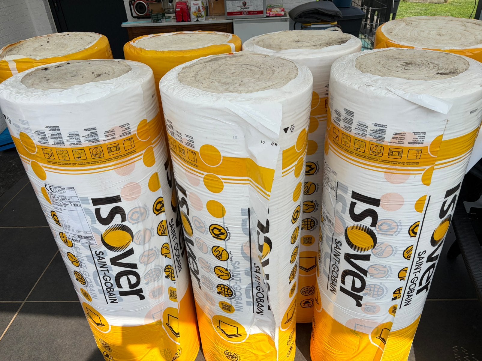 Isolatie Isover - isoconfort 35, Doe-het-zelf en Bouw, Isolatie en Afdichting, Ophalen