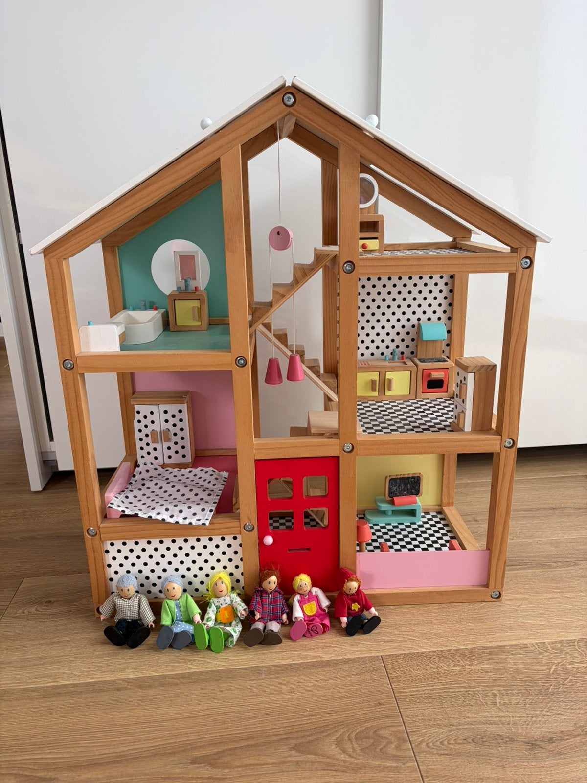Poppenhuis (inclusief poppetjes), Enlèvement, Comme neuf, Maison de poupées