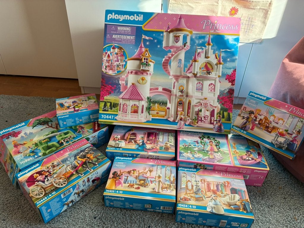 playmobil princess set, Ophalen of Verzenden, Zo goed als nieuw, Princess, Complete set