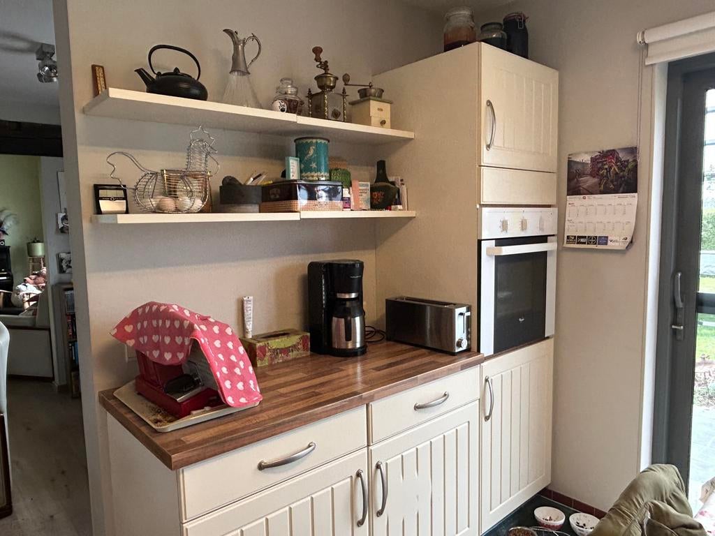 Landelijke Keuken gratis, Huis en Inrichting, Ophalen, Gebruikt, Hoekkeuken