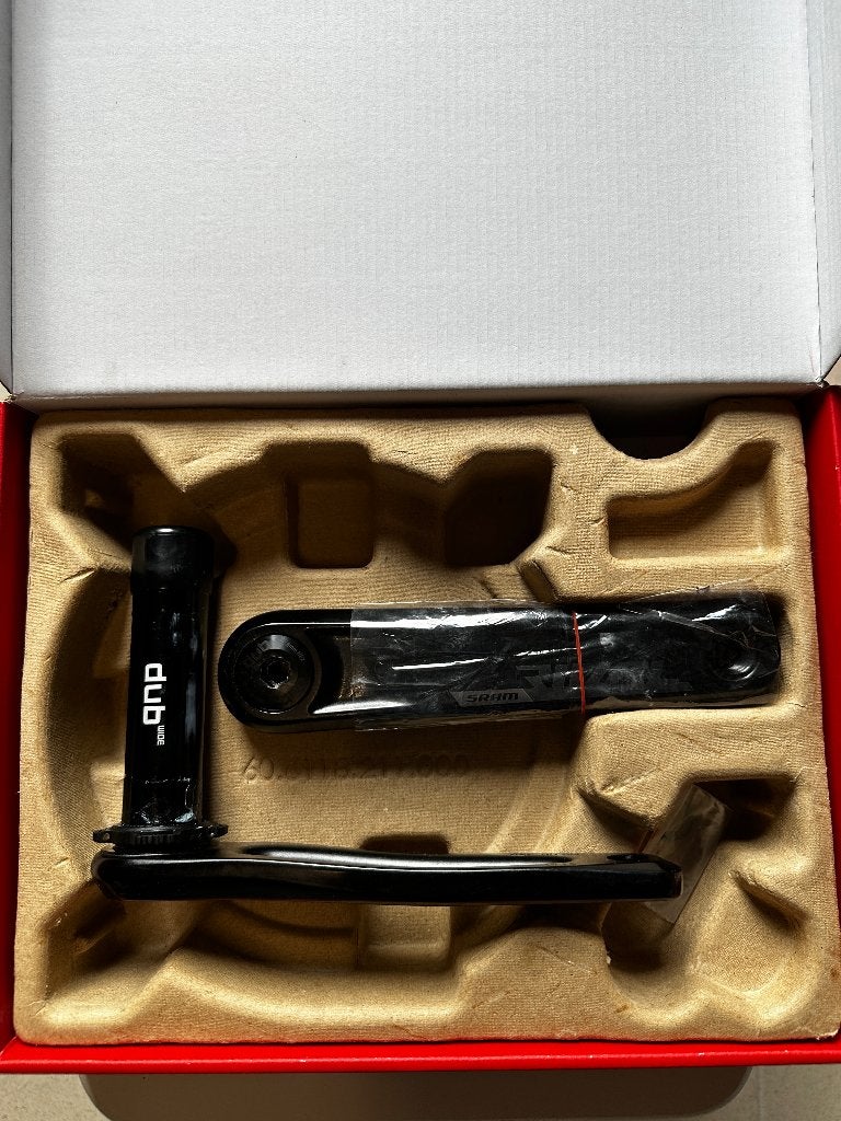 SRAM Rival D1 Wide Cranks - 172,5mm, Fietsen en Brommers, Crankstel of Pedalen, Gravelbike, Nieuw, Ophalen of Verzenden
